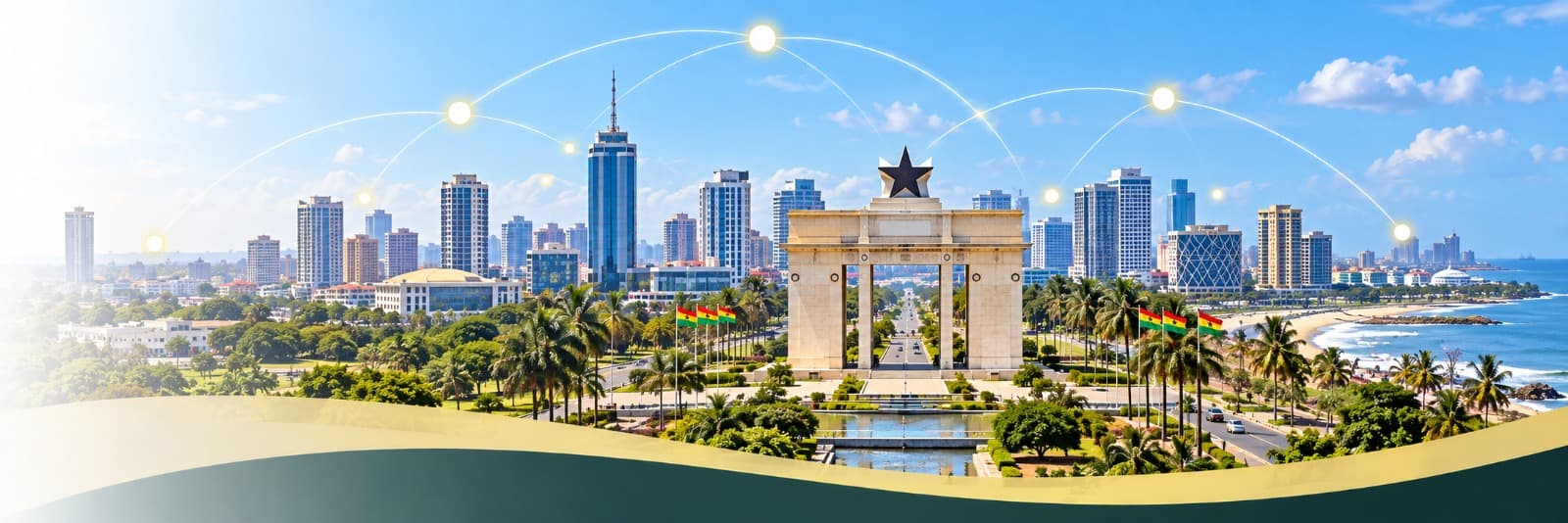 Ghana skyline